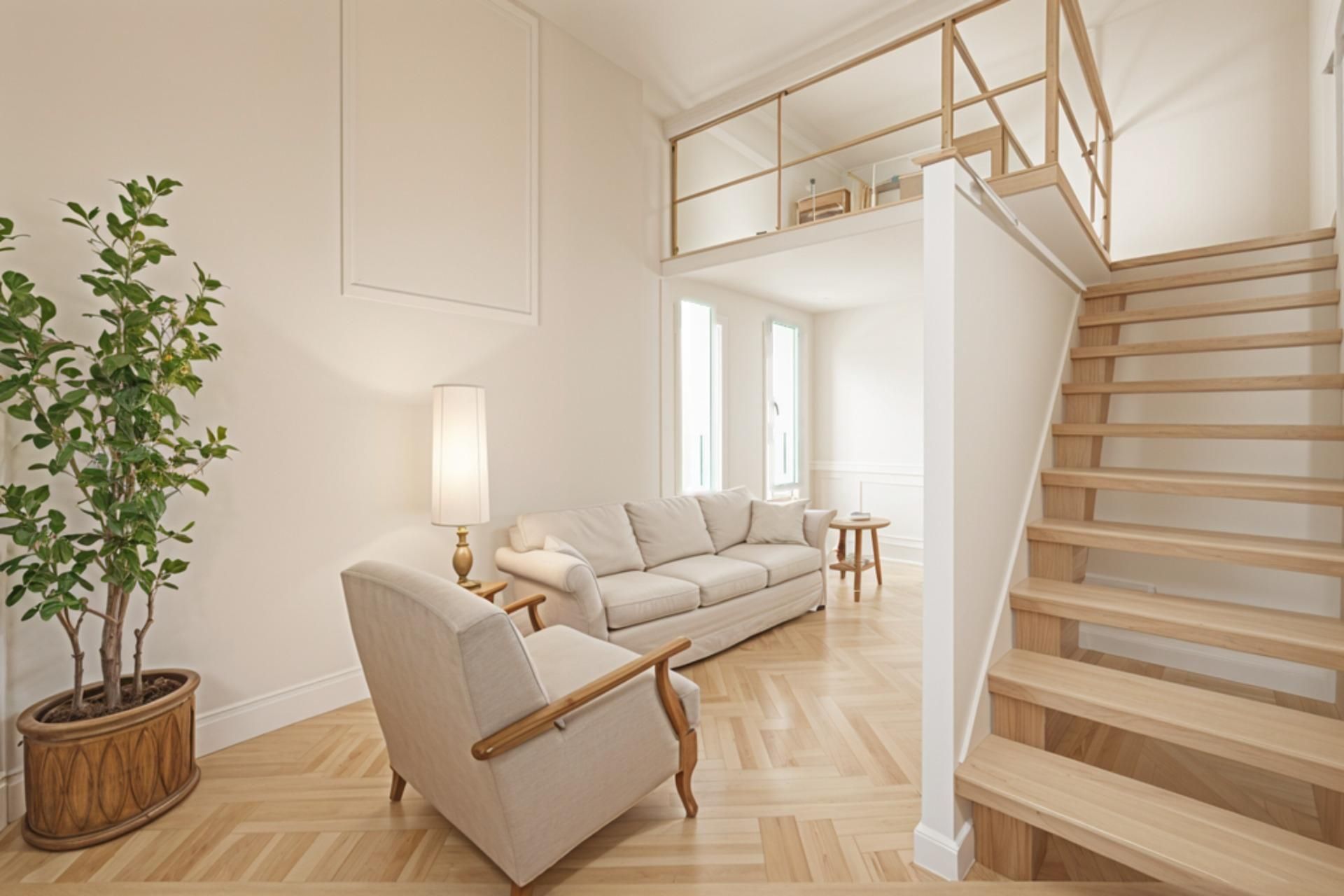 Sala d'estar de Dúplex en venda en  Madrid Capital amb Aire condicionat, Calefacció i Terrassa