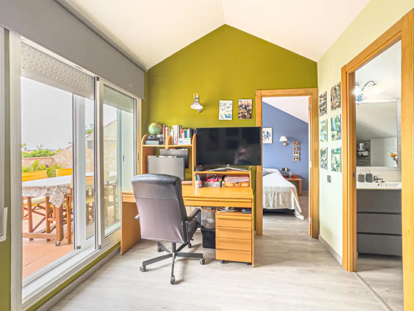 Bedroom of Attic for sale in Sant Pere de Ribes  with Heating, Private garden and Parquet flooring
