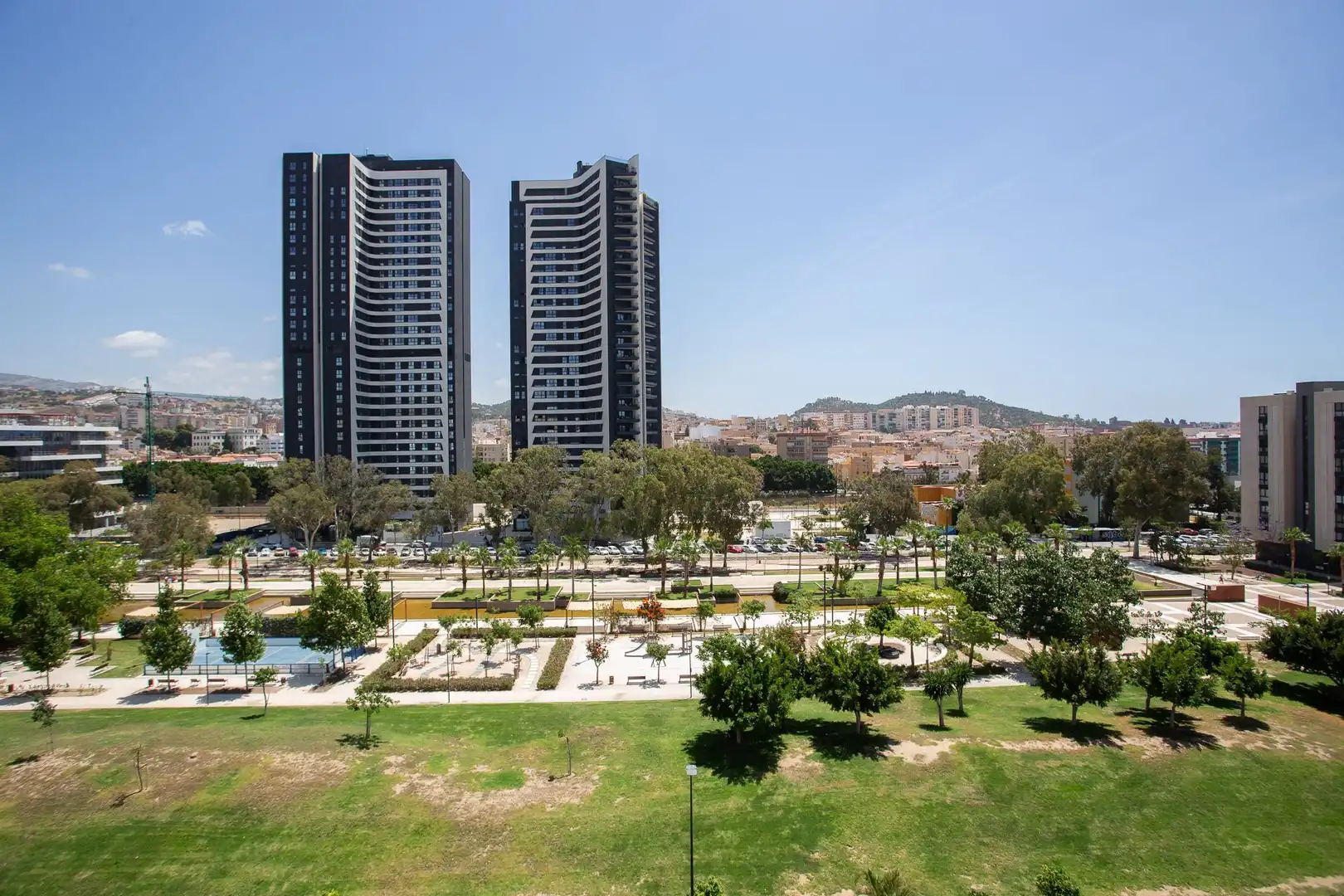Exterior view of Flat for sale in Málaga  with Air Conditioner, Terrace and Furnished