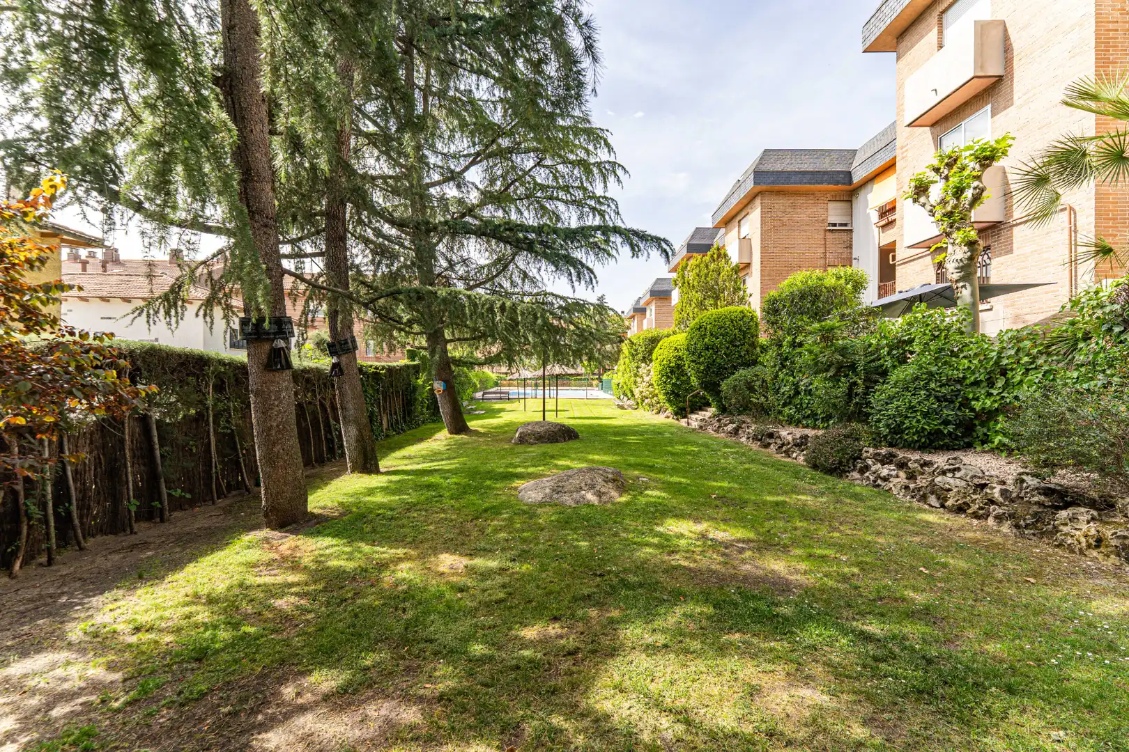 Jardín de Planta baja en venta en Torrelodones con Calefacción, Jardín privado y Parquet