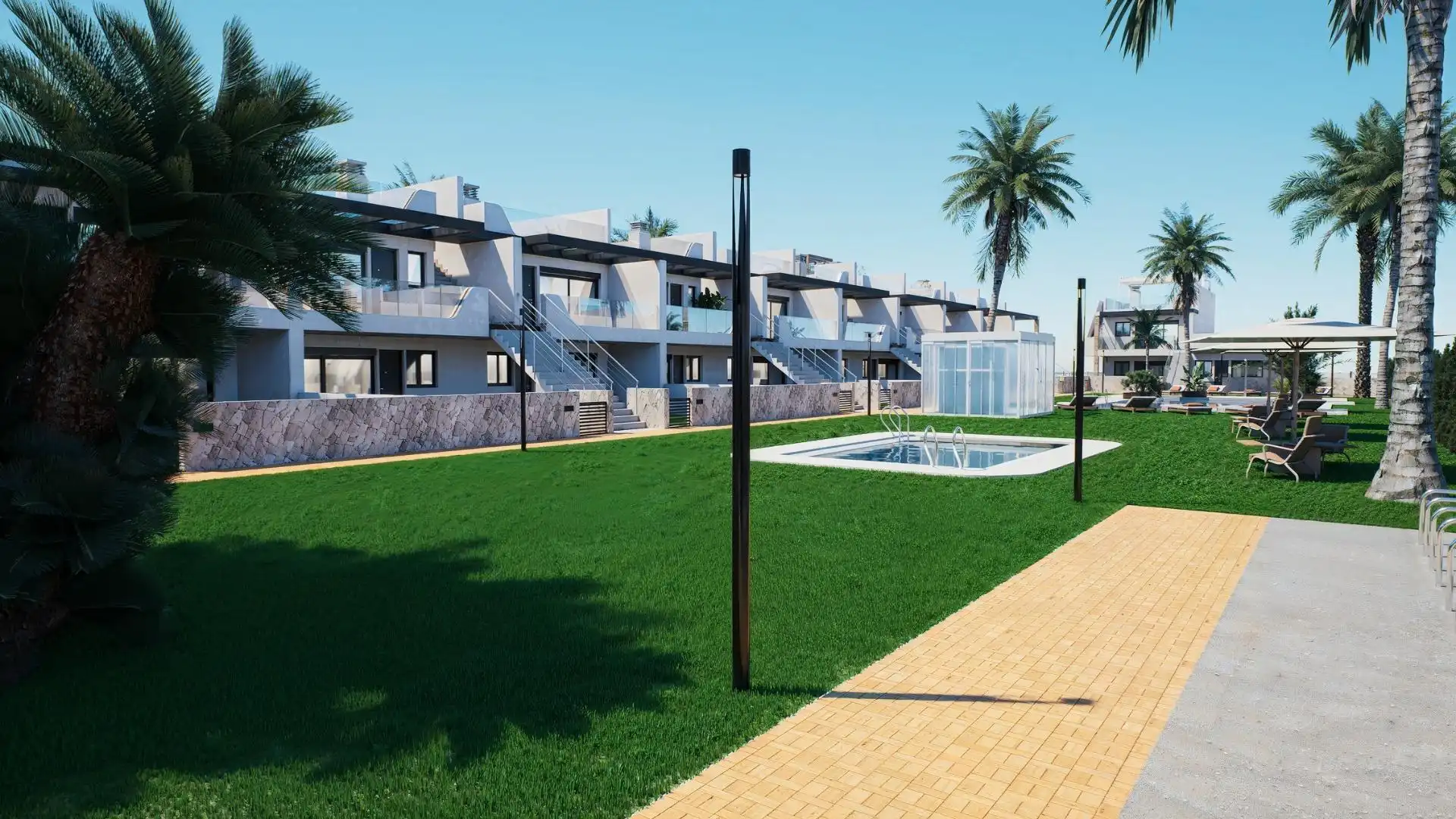 Bungalow avec piscine à vendre à Pilar de la Horadada ciudad, imagen 47