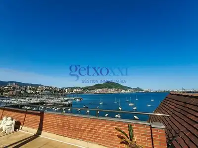 Terraza de Dúplex en venta en Getxo  con Terraza, Trastero y Amueblado