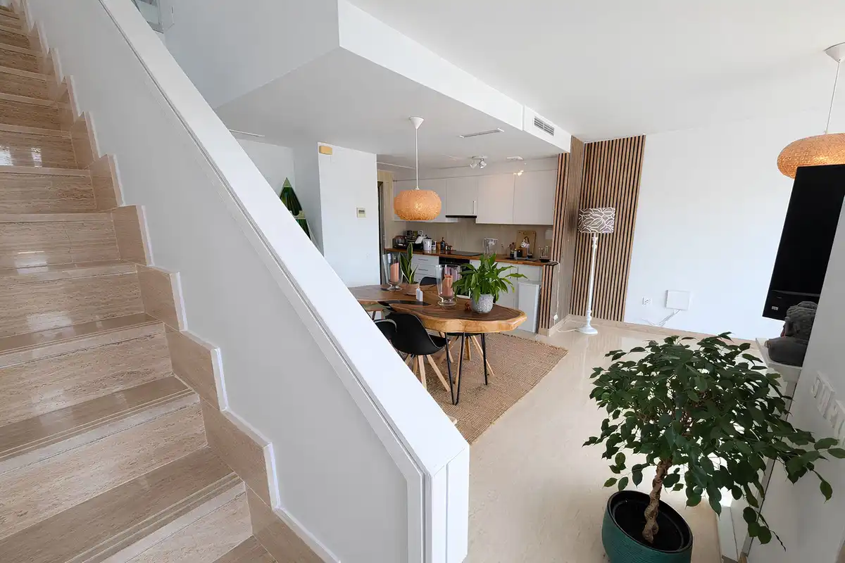 Comedor de Ático en venta en Mijas con Aire acondicionado, Calefacción y Piscina