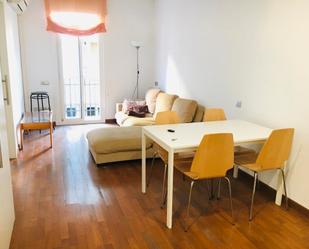 Living room of Apartment to rent in  Barcelona Capital  with Air Conditioner, Storage room and Furnished