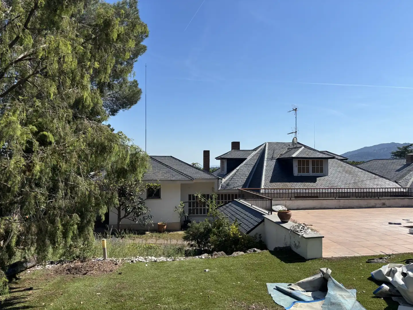 Vista exterior de Casa o chalet en venta en Sant Feliu de Codines con Calefacción, Jardín privado y Parquet