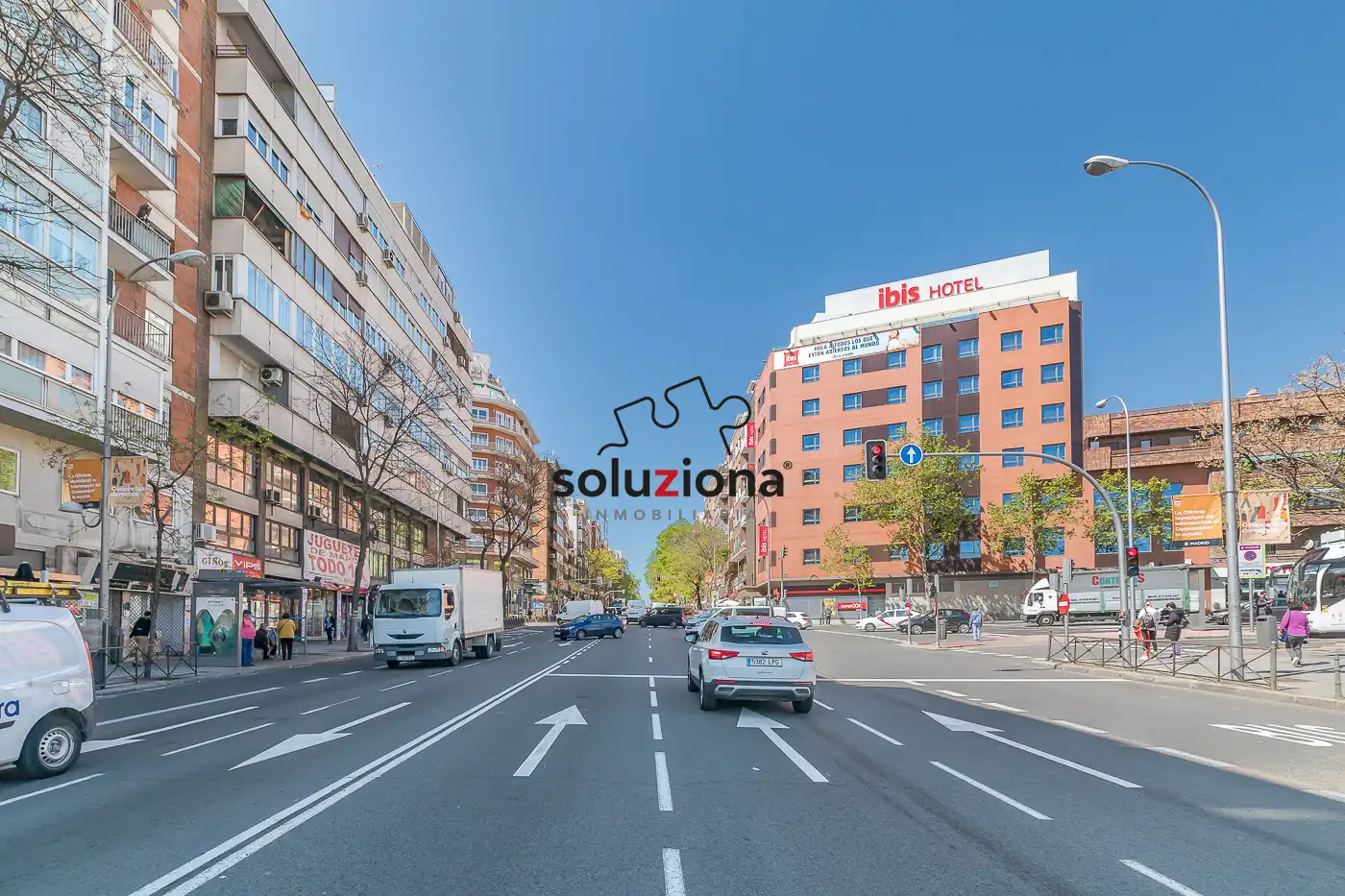 Vista exterior de Piso en venta en Barrio de Salamanca