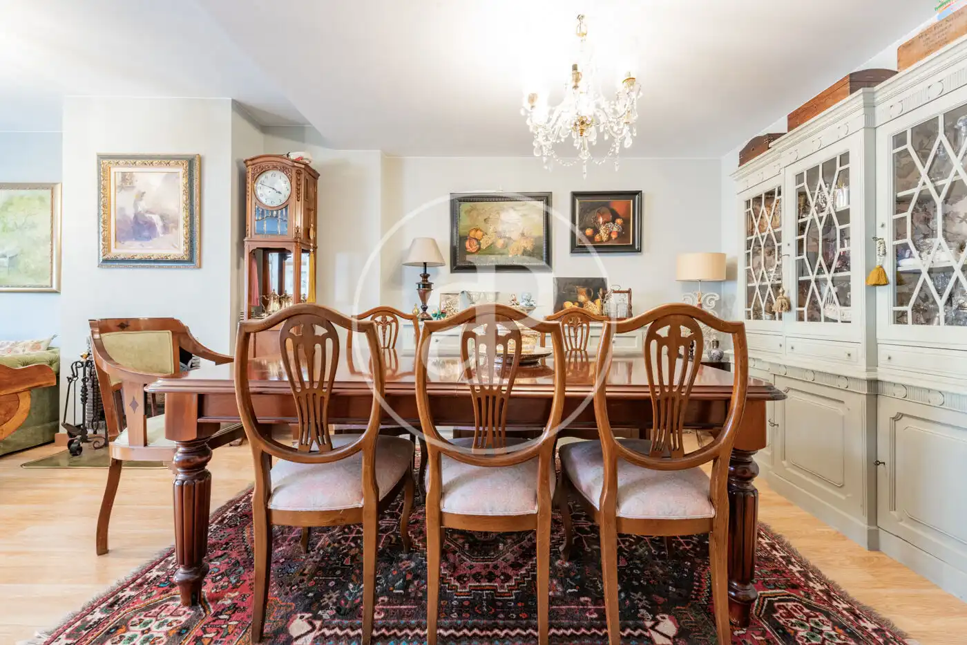 Comedor de Casa adosada en venta en Madrid con Aire acondicionado, Calefacción y Jardín privado