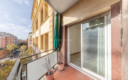 Balcony of Flat for sale in  Barcelona Capital  with Air Conditioner