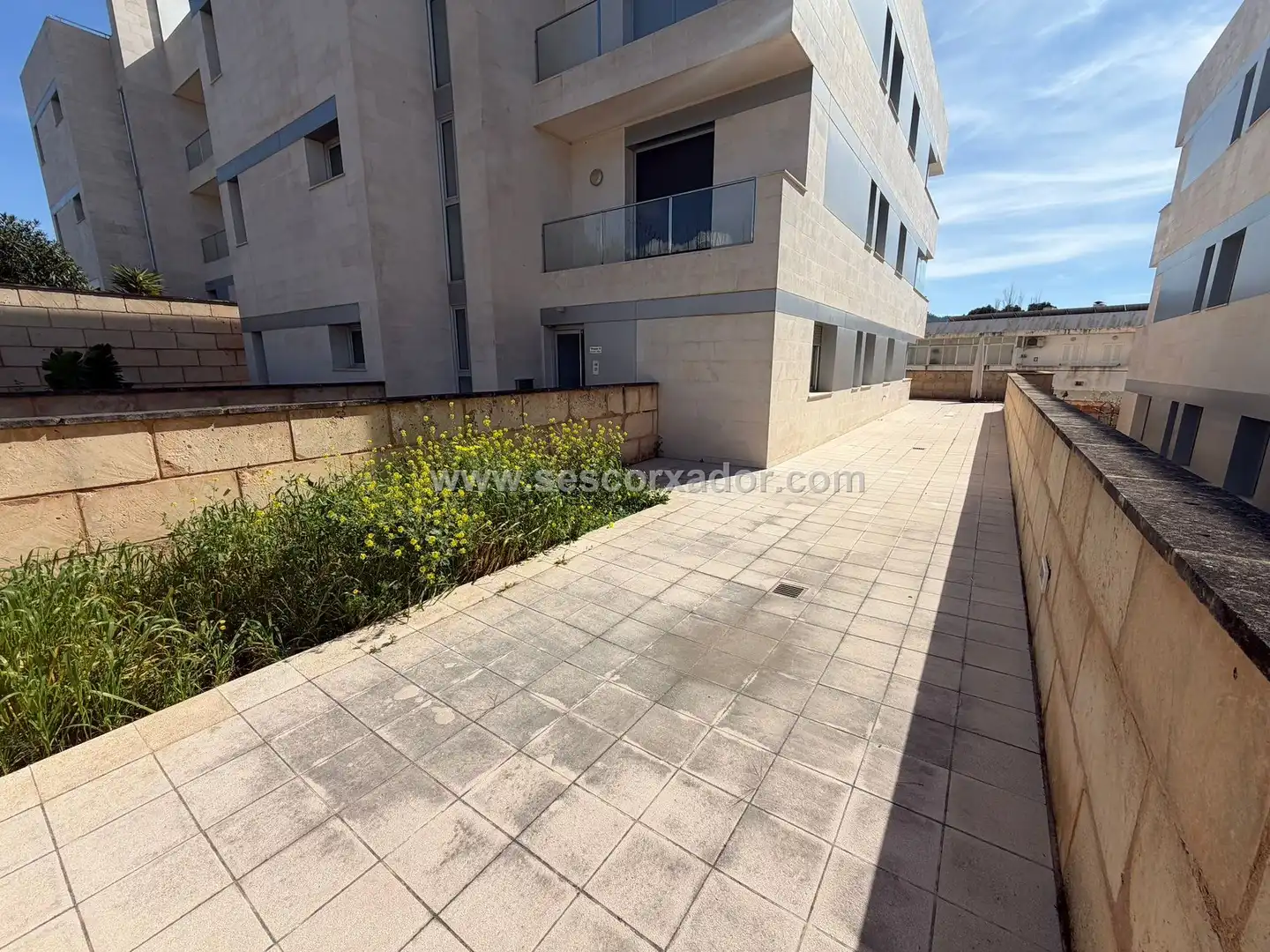 Vista exterior de Planta baja en venta en Andratx con Aire acondicionado, Terraza y Piscina