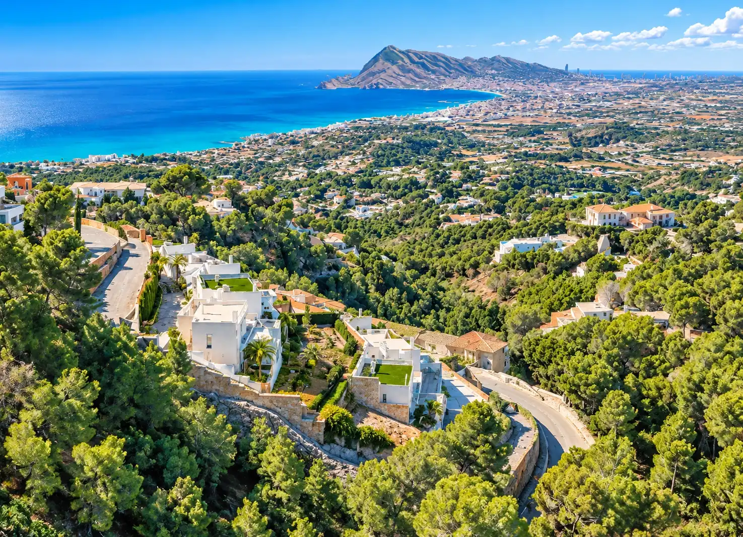 Casa con giardino in vendita a Altea la Vella