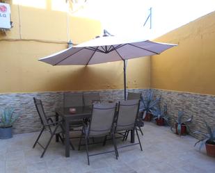 Terrace of Single-family semi-detached for sale in Carrión de Calatrava  with Air Conditioner, Heating and Parquet flooring