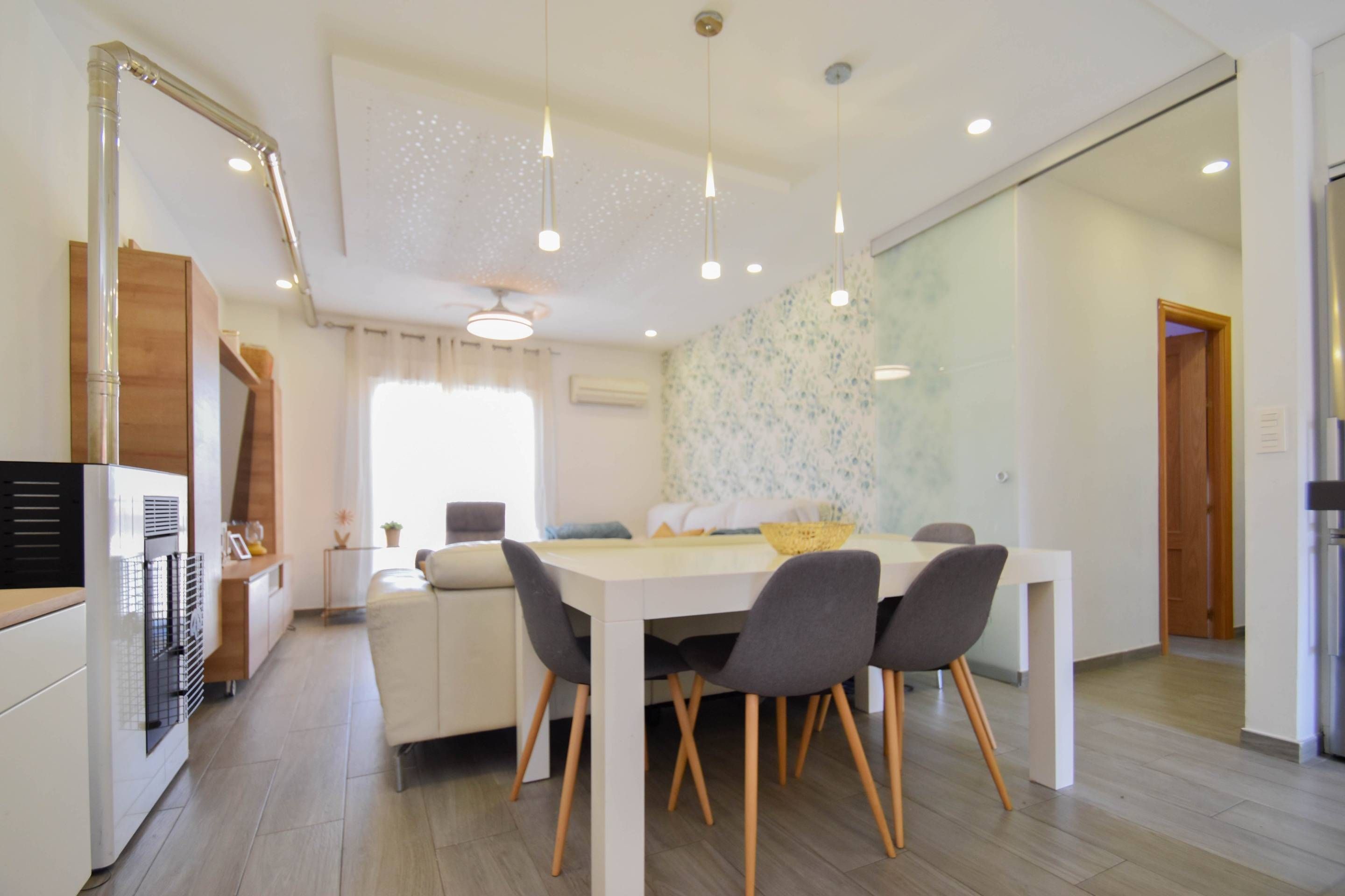 Dining room of Flat for sale in Atarfe  with Air Conditioner and Storage room