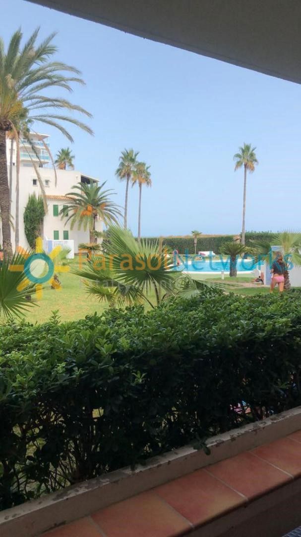 Jardí de Planta baixa de lloguer en Xeraco amb Terrassa, Moblat i Forn