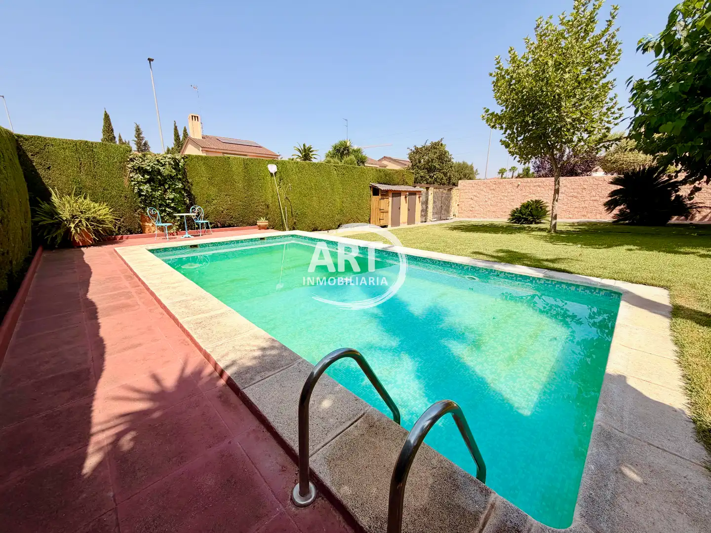 Jardí de Casa o xalet en venda en San Antonio de Benagéber amb Aire condicionat, Calefacció i Jardí privat