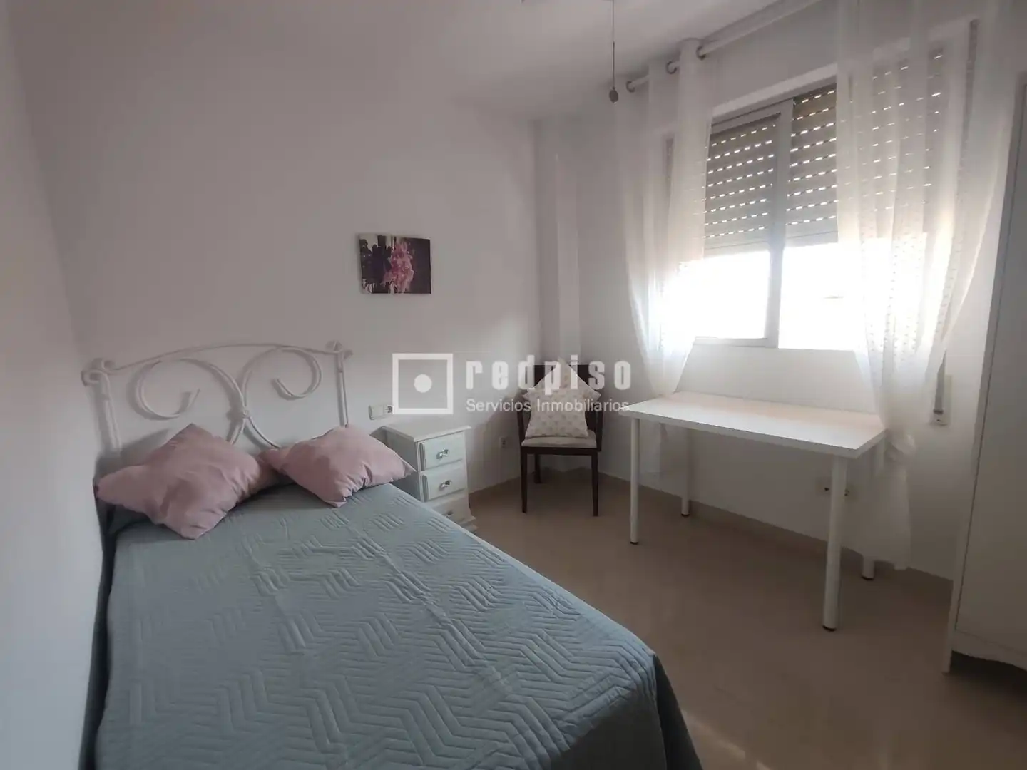 Bedroom of Flat for rent in Málaga  with Terrace