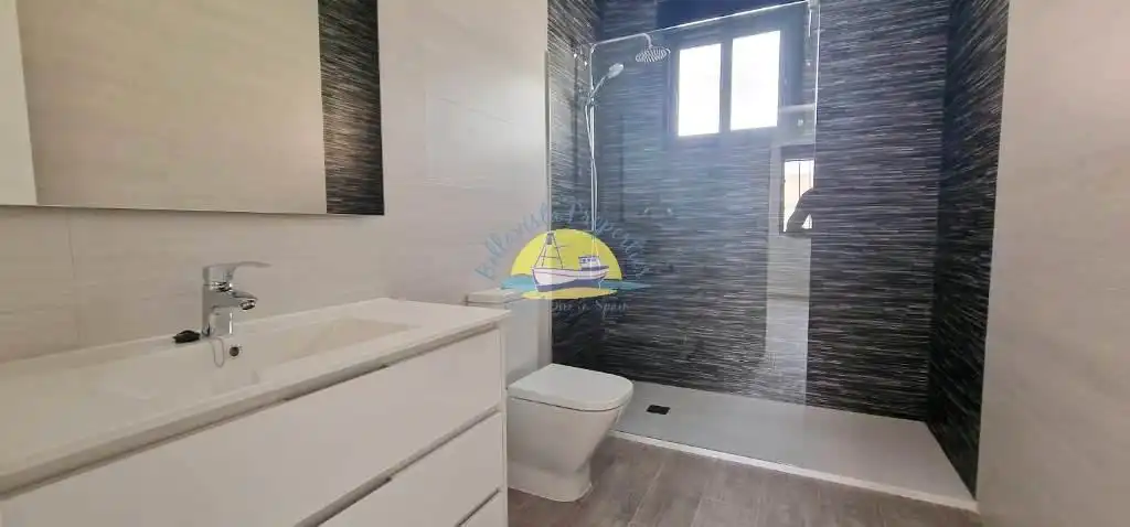 Baño de Casa o chalet en venta en Mazarrón con Jardín privado, Terraza y Piscina