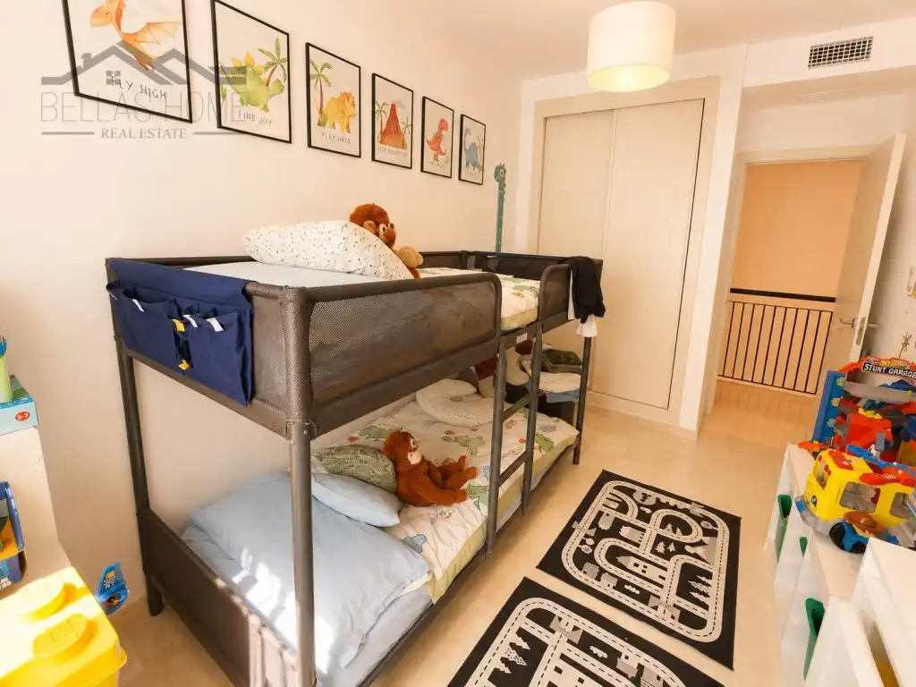 Schlafzimmer von Maisonette zum Verkauf in Estepona mit Klimaanlage, Terrasse und Schwimmbad