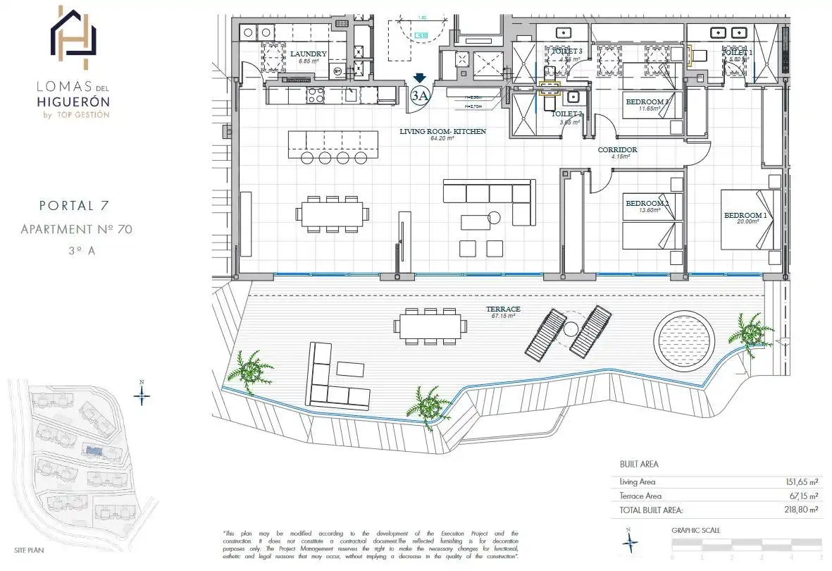 Apartamento con piscina en venta en El Higuerón, imagen 10