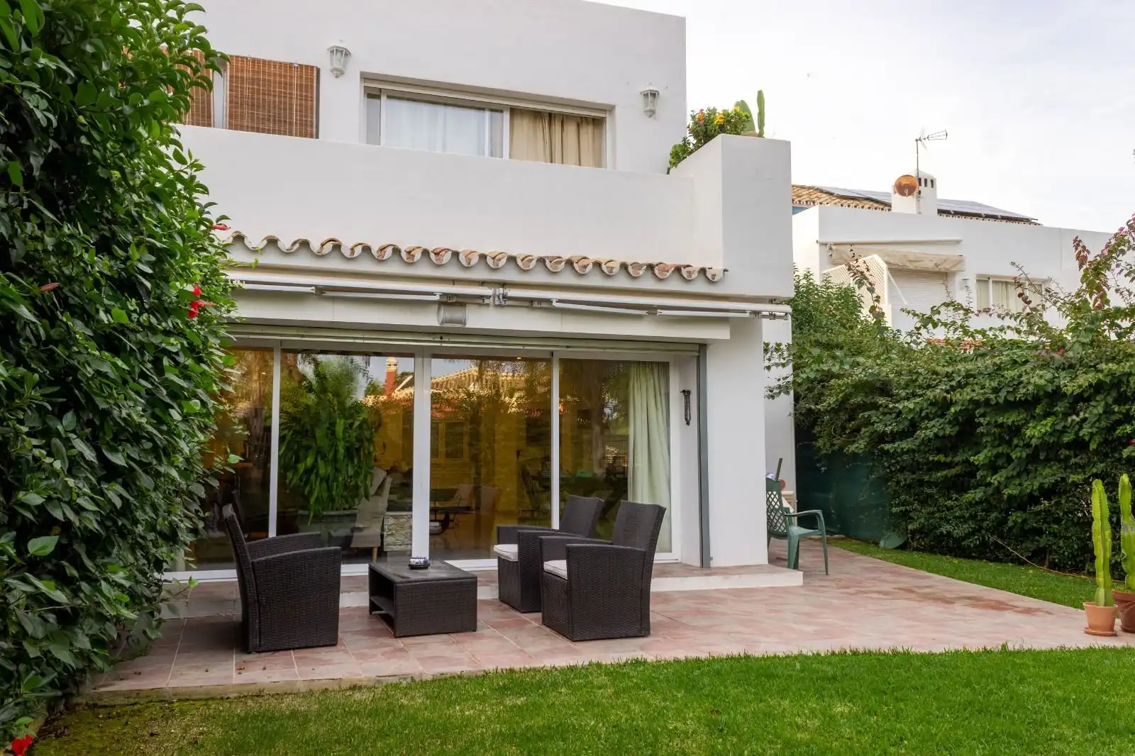 Jardí de Casa adosada en venda en Marbella amb Aire condicionat, Jardí privat i Moblat