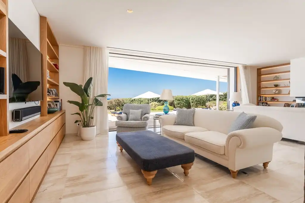 Sala d'estar de Casa o xalet en venda en Maó - Mahón amb Aire condicionat, Calefacció i Jardí privat