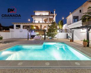 Exterior view of House or chalet for sale in La Zubia  with Air Conditioner, Terrace and Swimming Pool