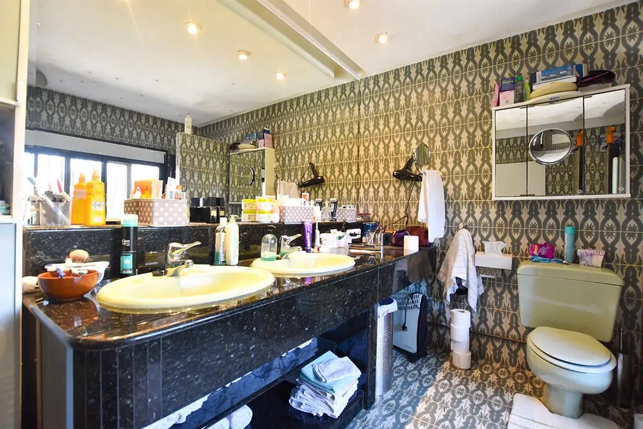 Bathroom of Houses for sale in Águilas  with Air Conditioner, Private garden and Storage room