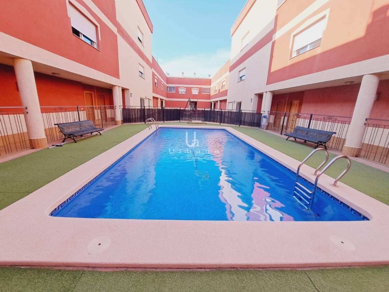 Schwimmbecken von Wohnung zum verkauf in Las Torres de Cotillas mit Abstellraum und Gemeinschaftspool