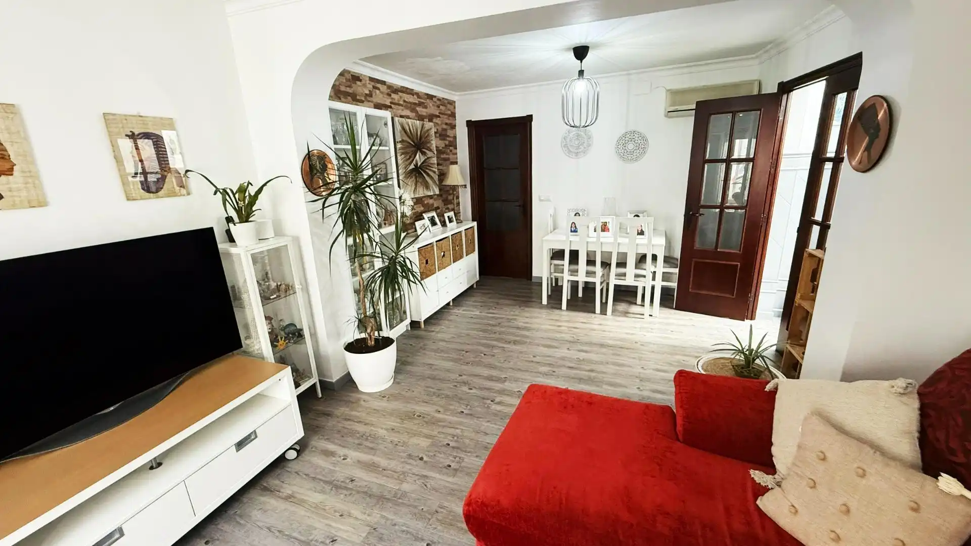Sala d'estar de Casa o xalet en venda en Puerto Real amb Calefacció, Terrassa i Traster