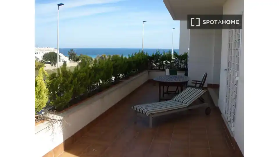 Terrace of Apartments for share in Pilar de la Horadada  with Air Conditioner, Terrace and Furnished