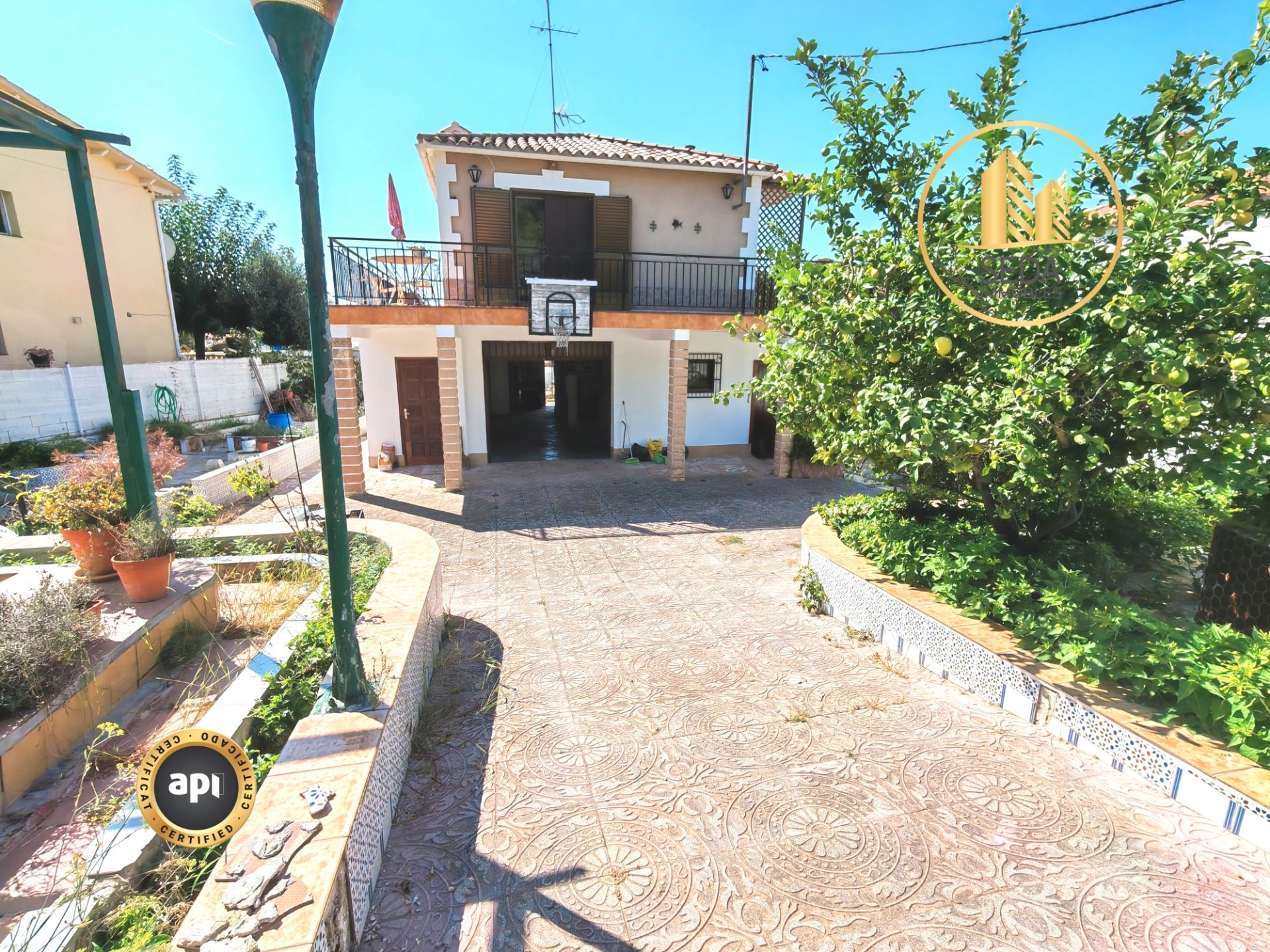 Jardí de Casa o xalet en venda en Bellvei amb Calefacció