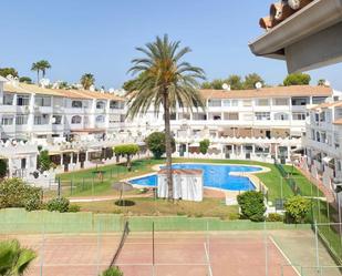 Exterior view of Flat for sale in Mijas  with Air Conditioner, Heating and Private garden