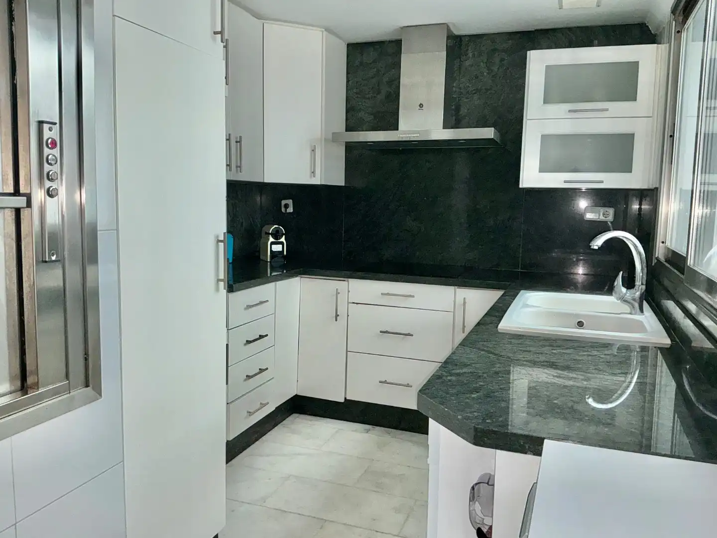 Kitchen of Attic for sale in Gandia  with Air Conditioner, Terrace and Balcony
