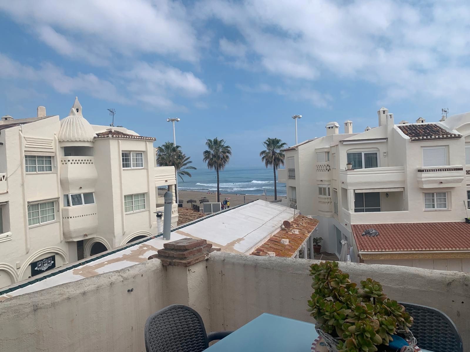 Vista exterior de Piso de alquiler en Benalmádena con Aire acondicionado, Terraza y Amueblado