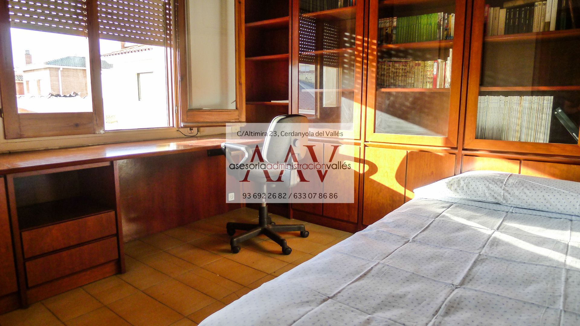 Bedroom of House or chalet to rent in Cerdanyola del Vallès  with Air Conditioner, Heating and Terrace