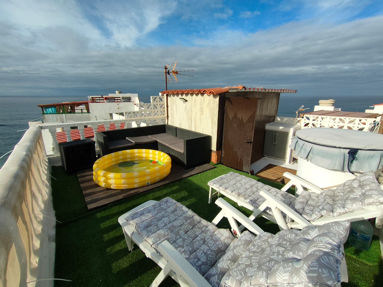 Terraza de Piso de alquiler en Moya (Las Palmas) con Terraza