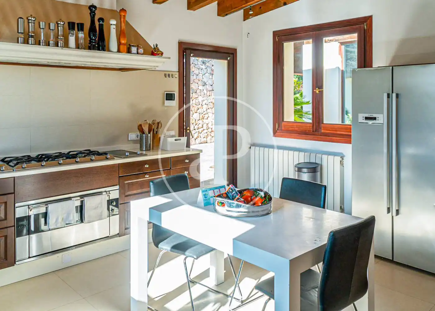 Cocina de Casa o chalet de alquiler en Esporles con Aire acondicionado, Calefacción y Jardín privado