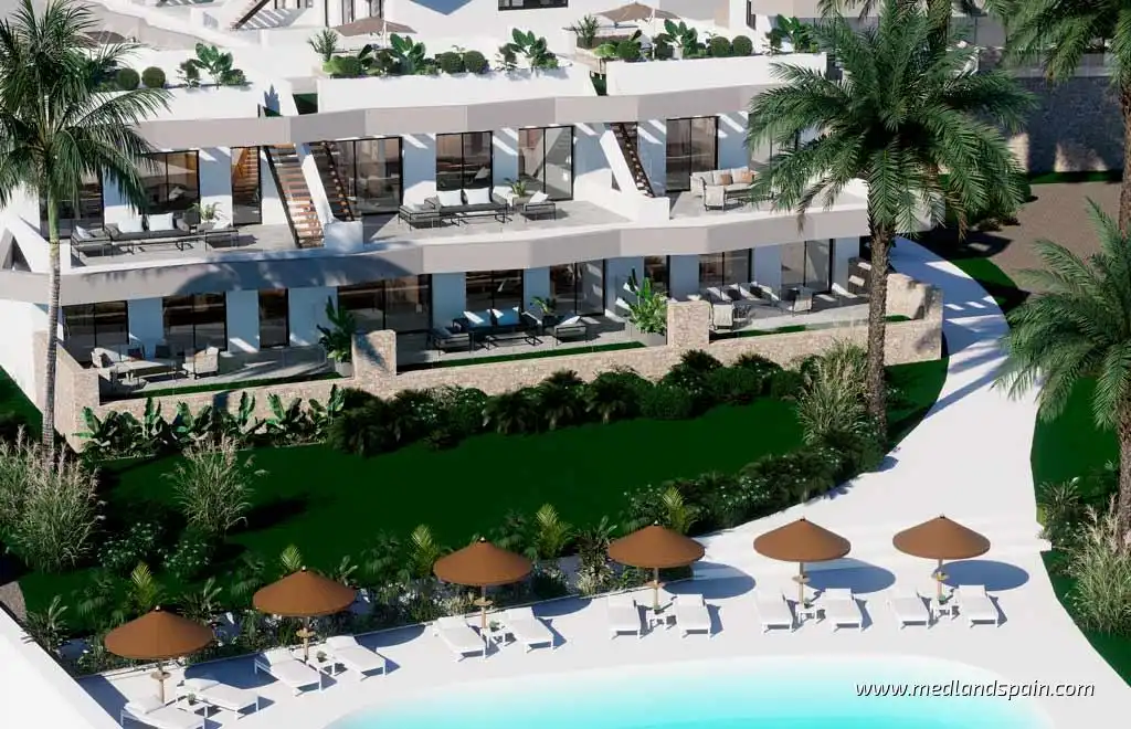 Apartment with pool for sale in Balcón de Finestrat - Terra Marina