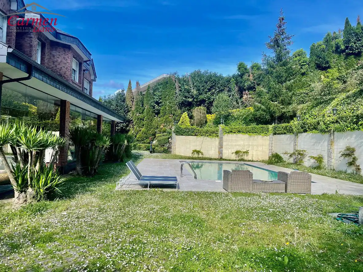 Jardín de Casa o chalet en venta en Mungia con Calefacción, Jardín privado y Terraza