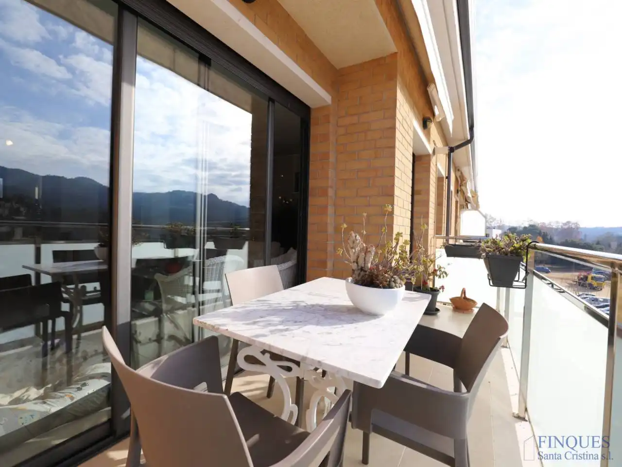 Terrassa de Dúplex en venda en Santa Cristina d'Aro amb Aire condicionat, Calefacció i Parquet