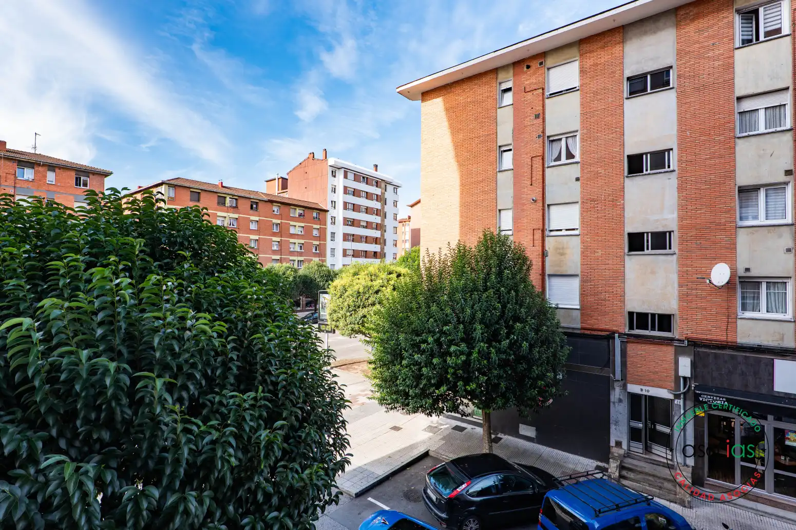 Vista exterior de Pis en venda en Gijón 