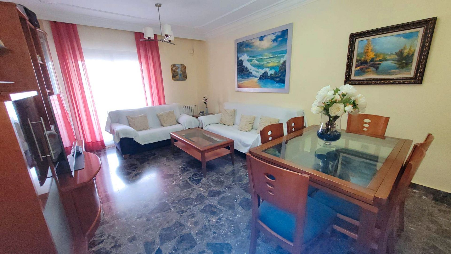 Sala d'estar de Pis en venda en  Albacete Capital amb Calefacció, Terrassa i Traster