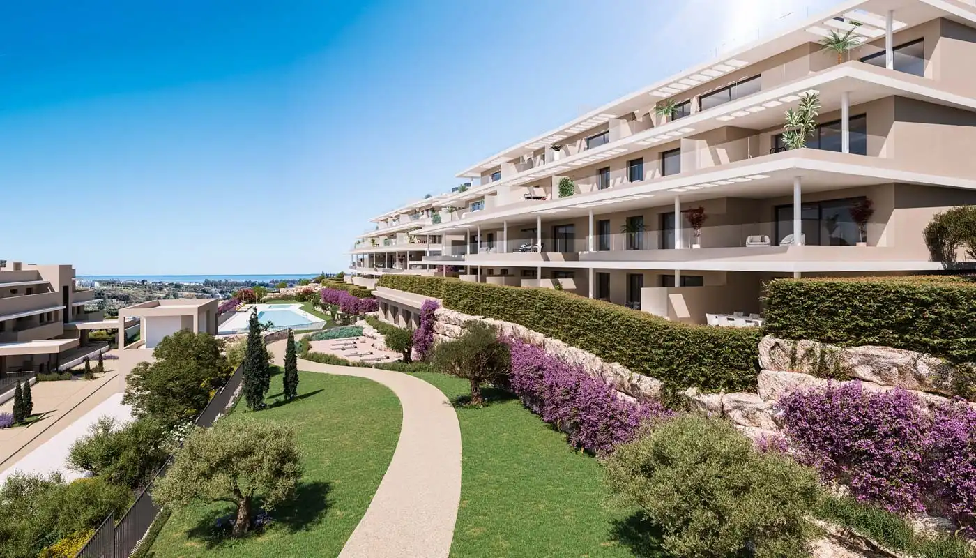 Apartamento con piscina en venta en Estepona Pueblo, imagen 9