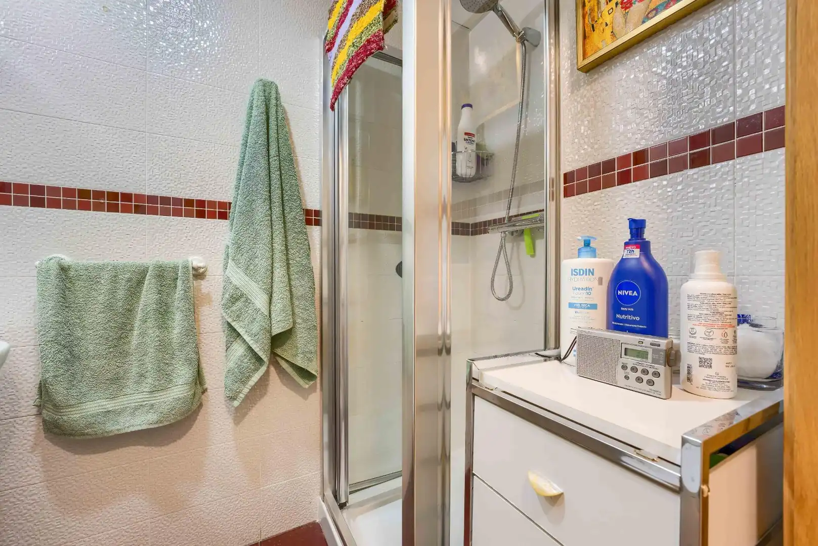 Badezimmer von Dachboden zum Verkauf in Sevilla mit Klimaanlage, Heizung und Terrasse