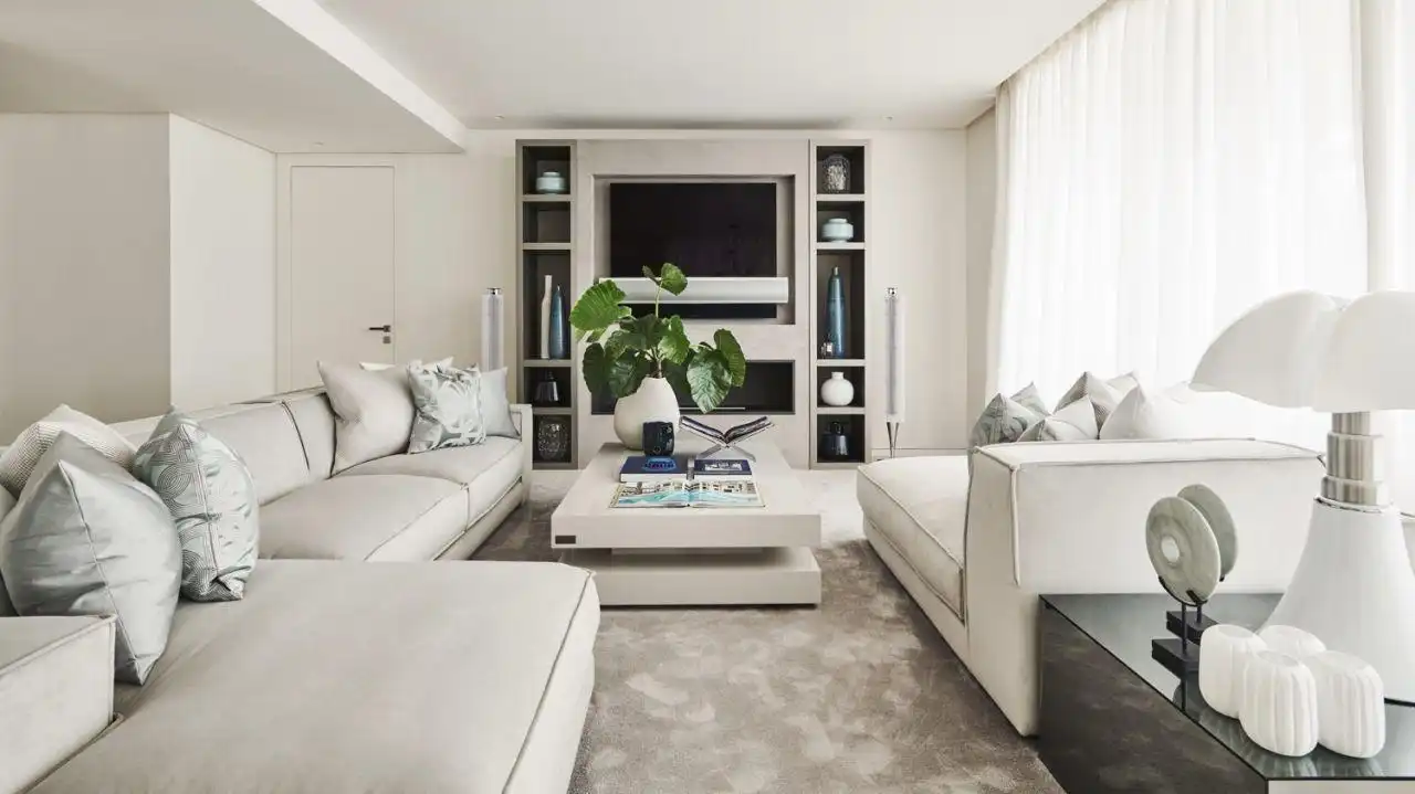 Wohnzimmer von Wohnungen zum Verkauf in Ojén mit Terrasse