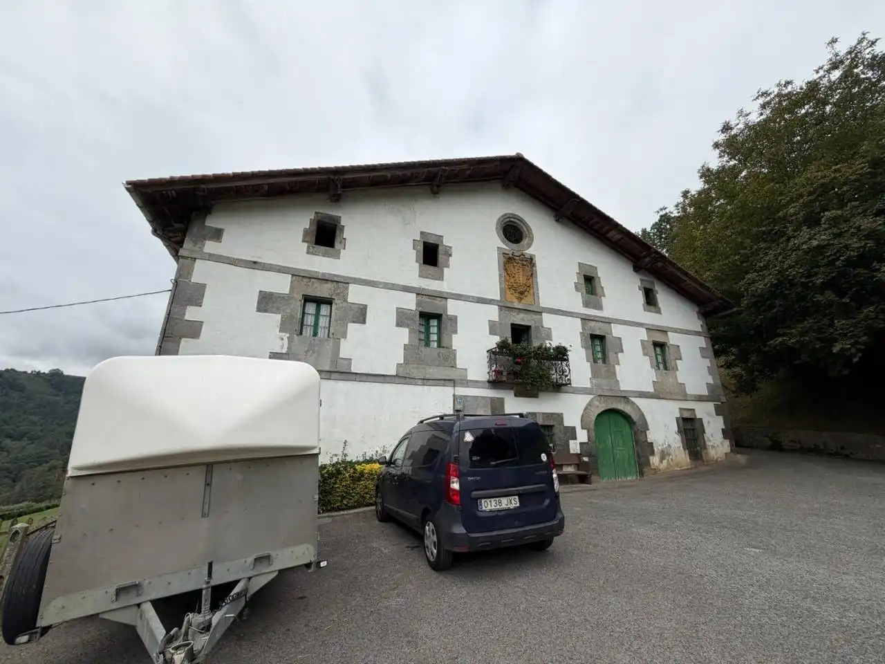 Exterior view of Houses for sale in Hernialde  with Private garden, Terrace and Furnished