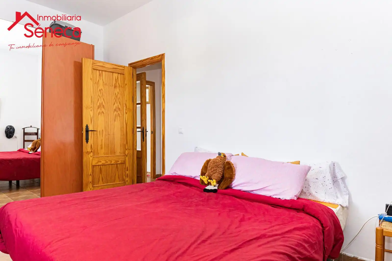 Schlafzimmer von Haus oder Chalet zum Verkauf in Almodóvar del Río mit Klimaanlage, Heizung und Terrasse