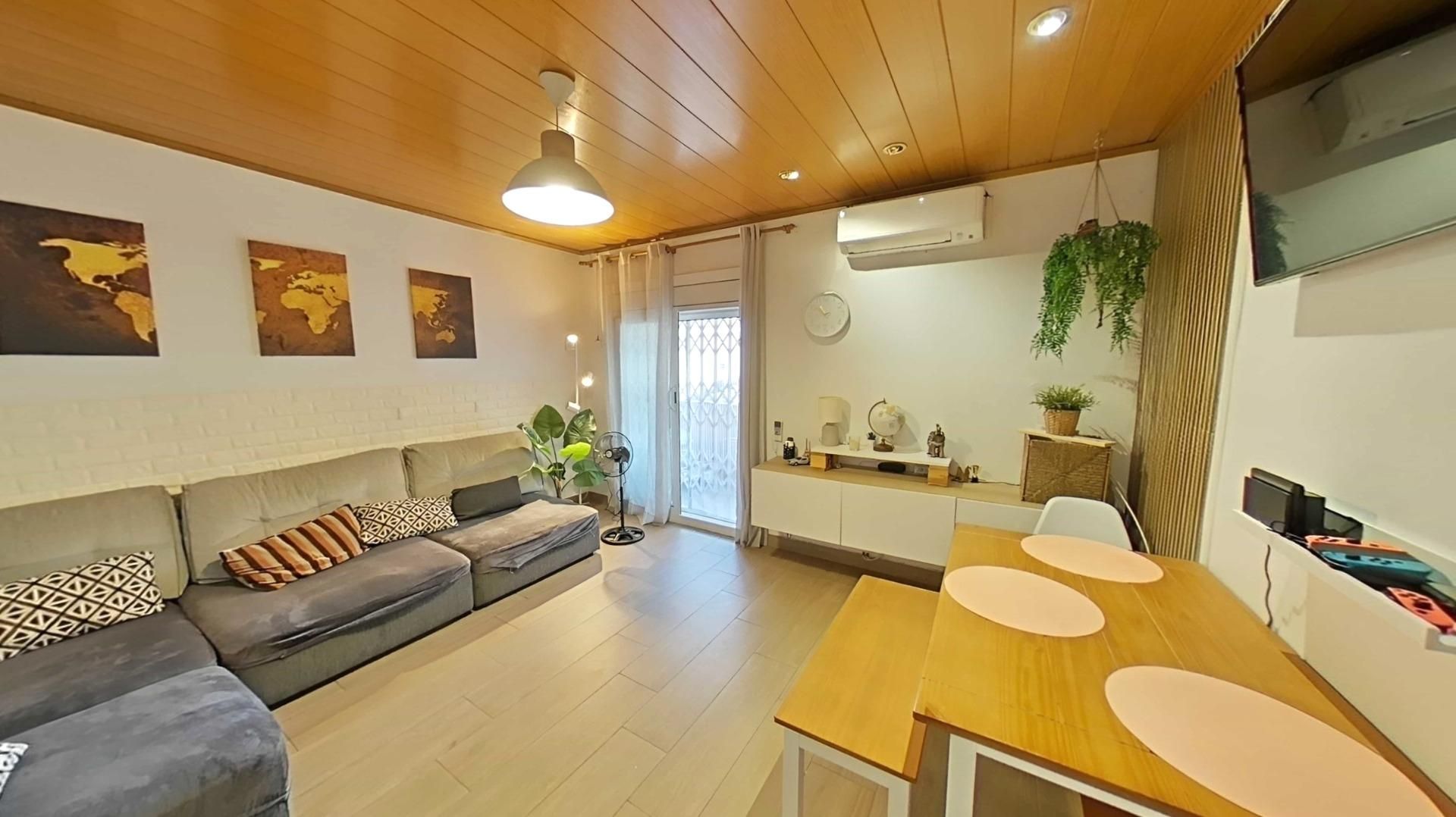 Living room of Flat for sale in Granollers  with Terrace and Balcony