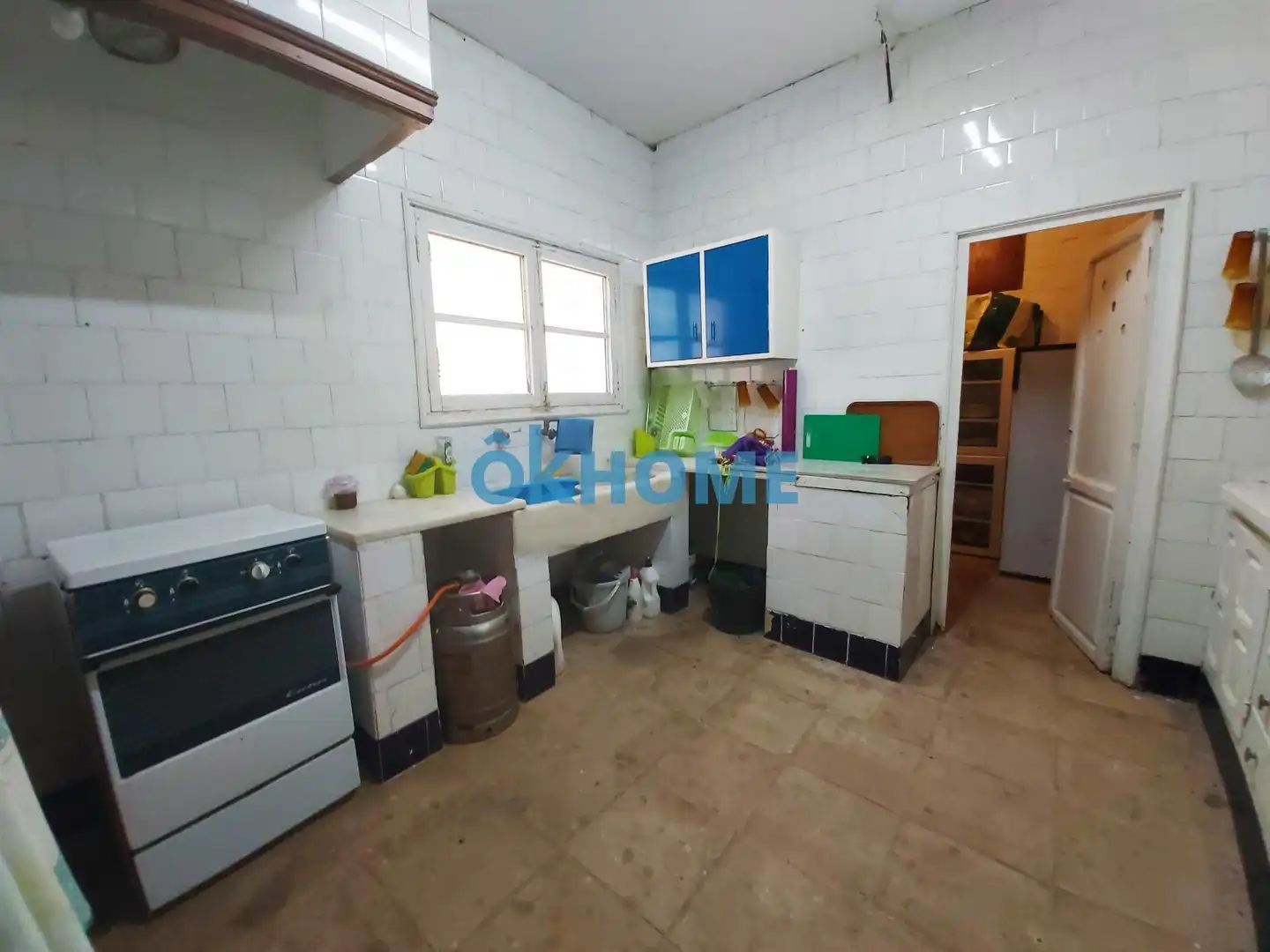 Cocina de Finca rústica en venta en Náquera con Jardín privado, Terraza y Piscina