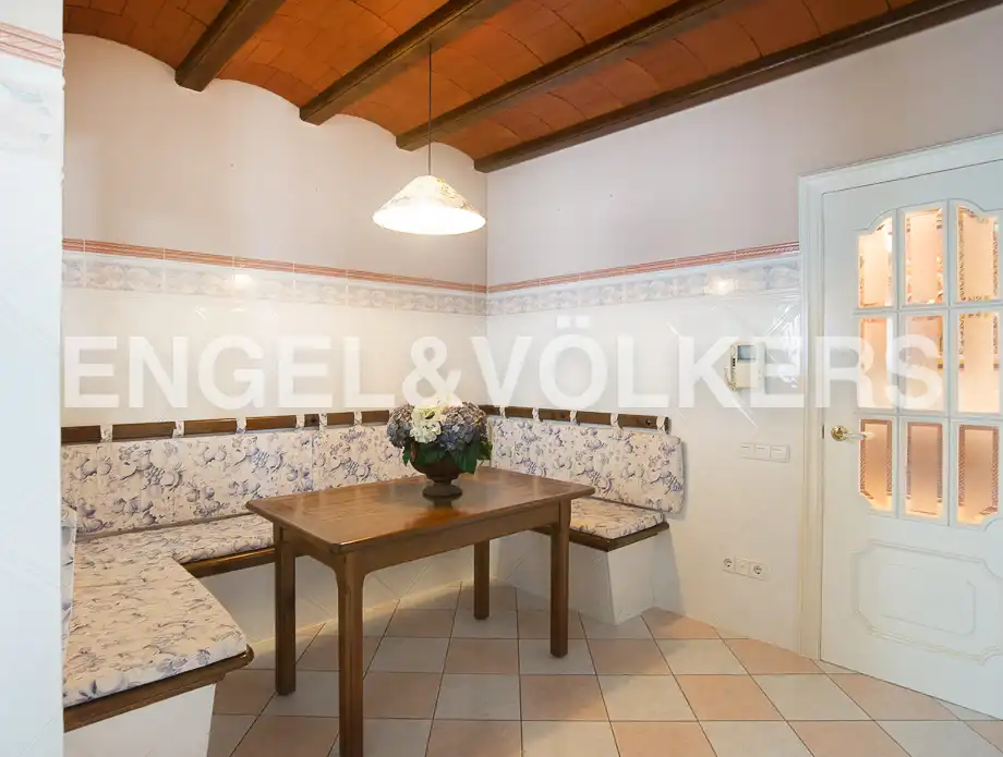 Cuina de Casa o xalet en venda en Onda amb Calefacció, Jardí privat i Terrassa