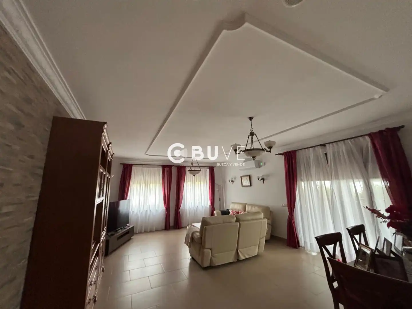 Sala d'estar de Casa o xalet en venda en Cuevas del Becerro amb Aire condicionat, Calefacció i Jardí privat